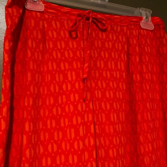 Natori Pajama Pants Size Medium Red & Pink - Picture 5 of 8